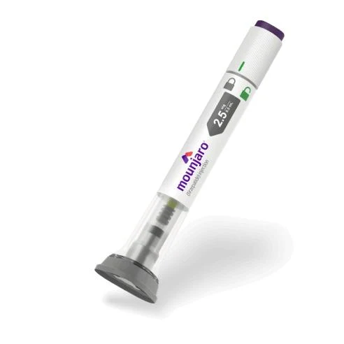 Mounjaro® (tirzepatide) injection pen — brand-name reference image. Not sold by AvataCore.