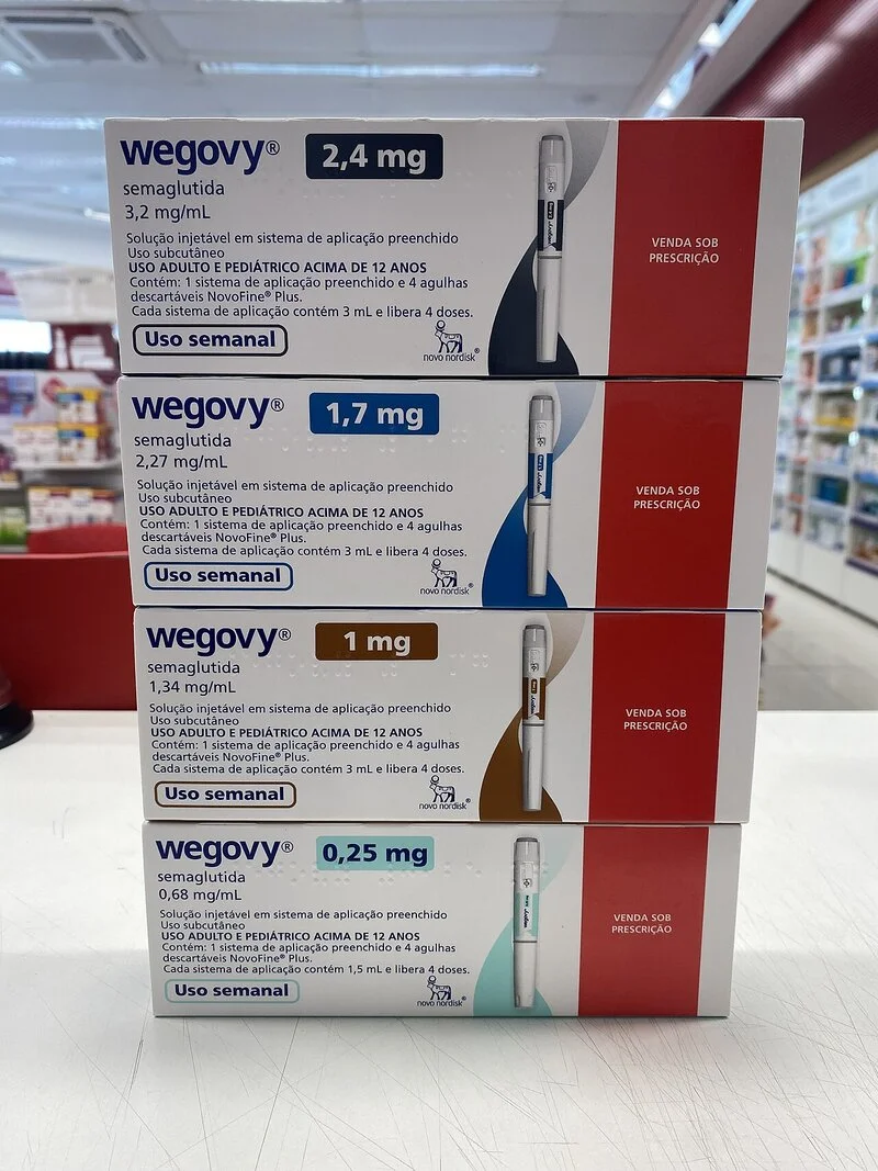 Wegovy semaglutide packaging delivered to your door